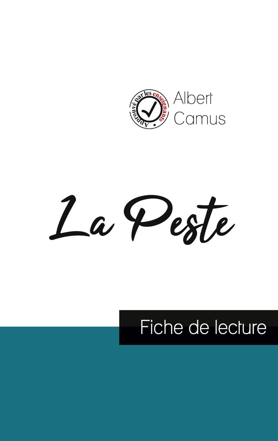 Cover: 9782759312481 | La Peste de Albert Camus (fiche de lecture et analyse complète de...