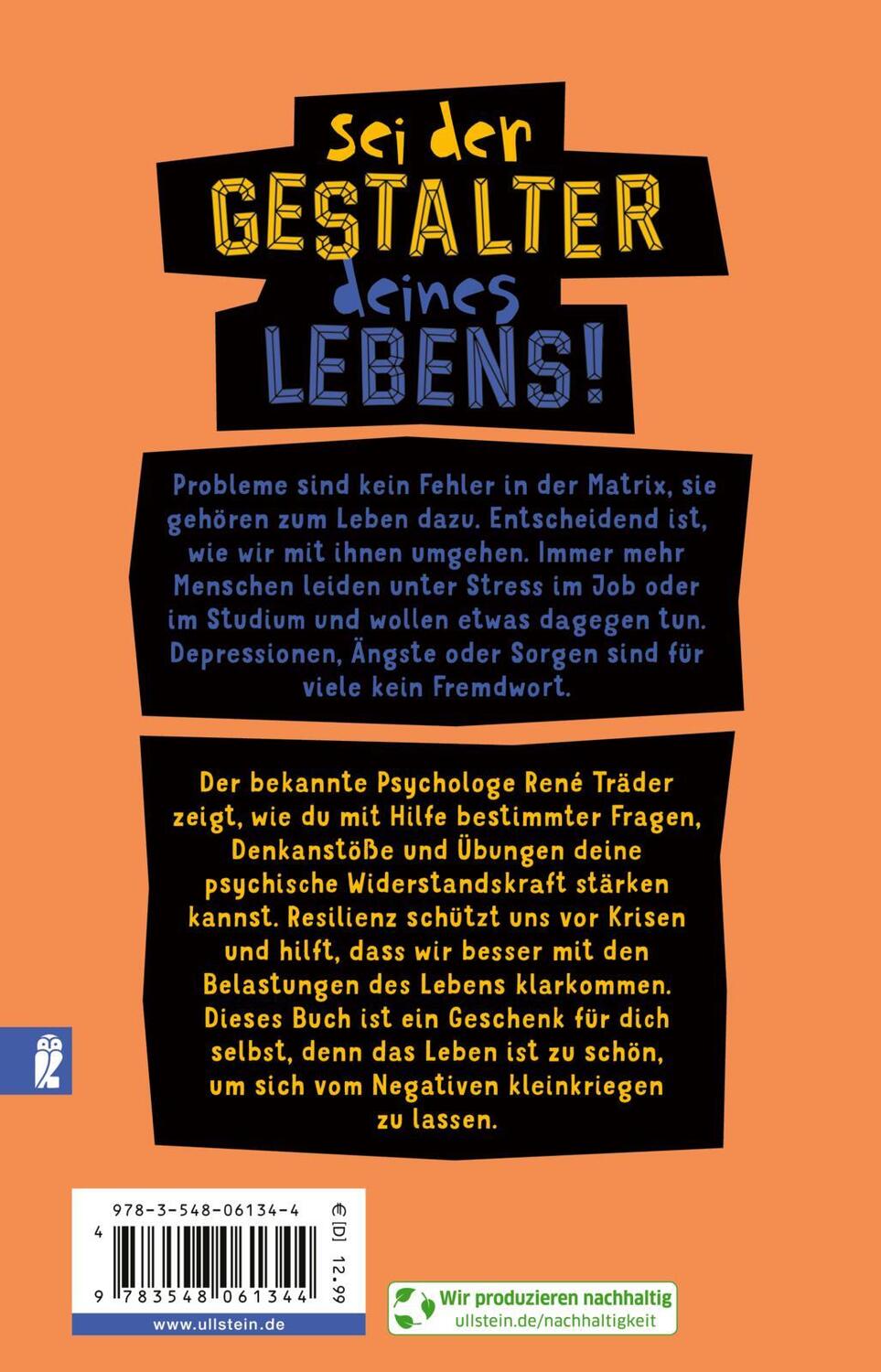 Rückseite: 9783548061344 | Das Leben so: nein! Ich so: doch! | René Träder | Taschenbuch | 336 S.