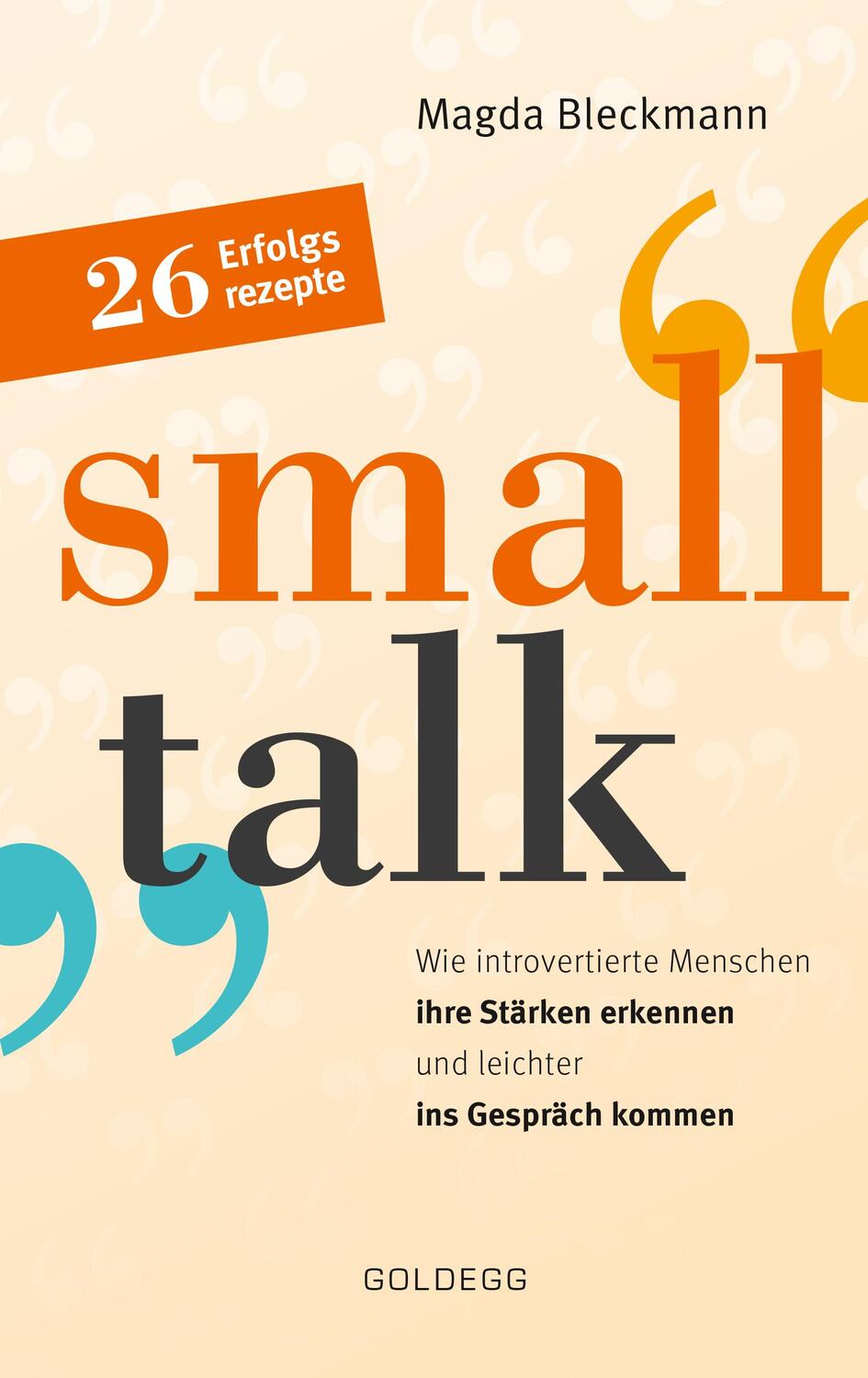 Cover: 9783990601099 | Smalltalk | Magda Bleckmann | Taschenbuch | Deutsch | 2019