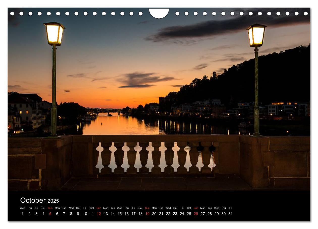 Bild: 9781325958306 | Heidelberg - Views of a City (Wall Calendar 2025 DIN A4 landscape),...