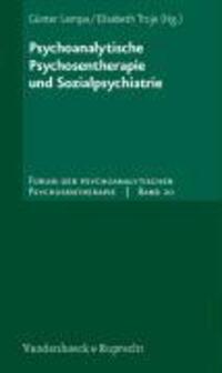 Cover: 9783525451212 | Psychoanalytische Psychosentherapie und Sozialpsychiatrie | Buch