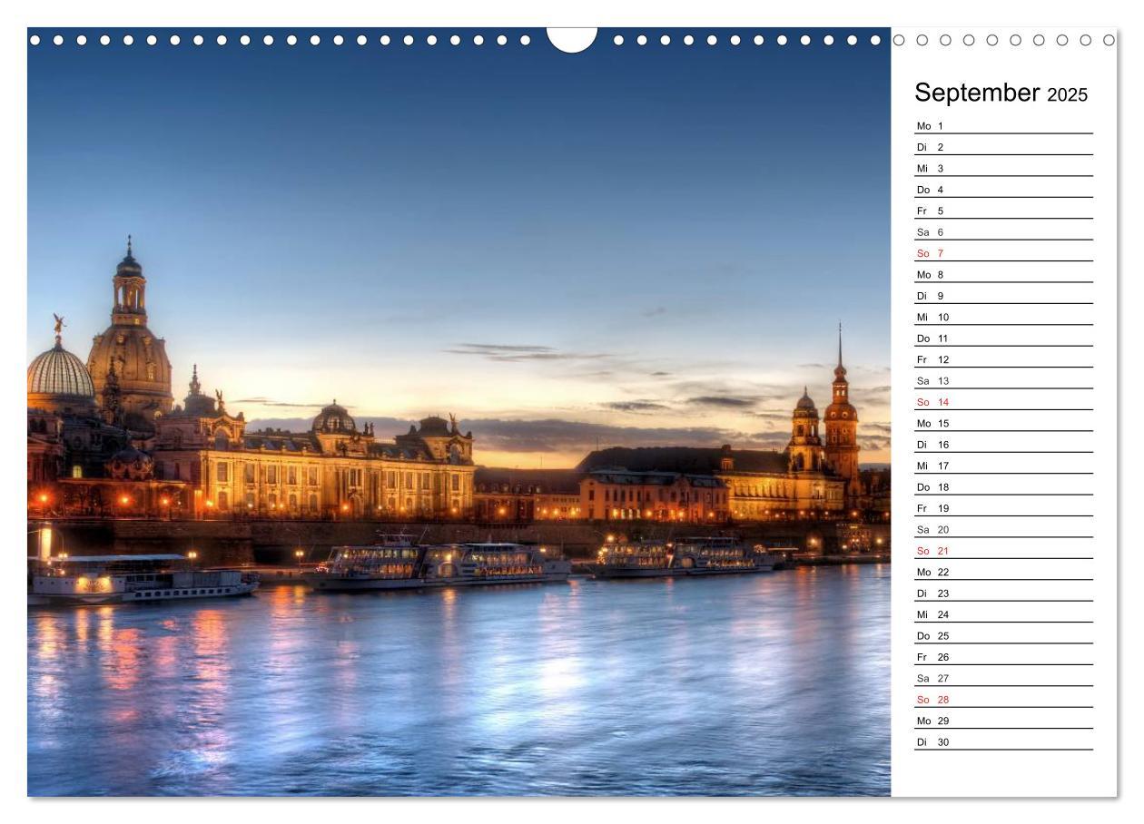 Bild: 9783435217915 | Barockstadt Dresden (Wandkalender 2025 DIN A3 quer), CALVENDO...