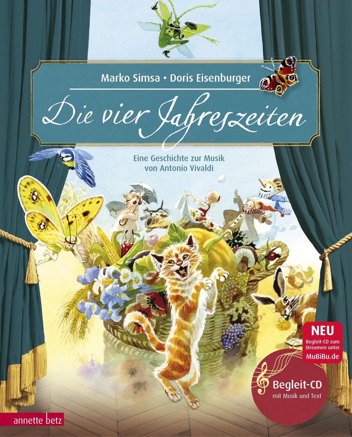 Cover: 9783219117431 | Die vier Jahreszeiten. Mit CD | Marko Simsa | Buch | 32 S. | Deutsch