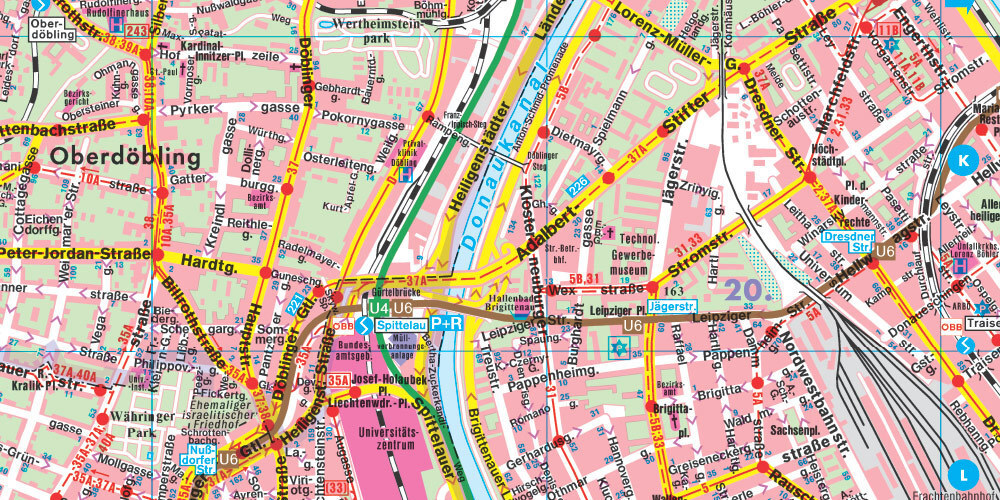 Bild: 9783707917109 | Freytag &amp; Berndt Städteatlas Wien Großraum, Riesenatlas 1:15.000....