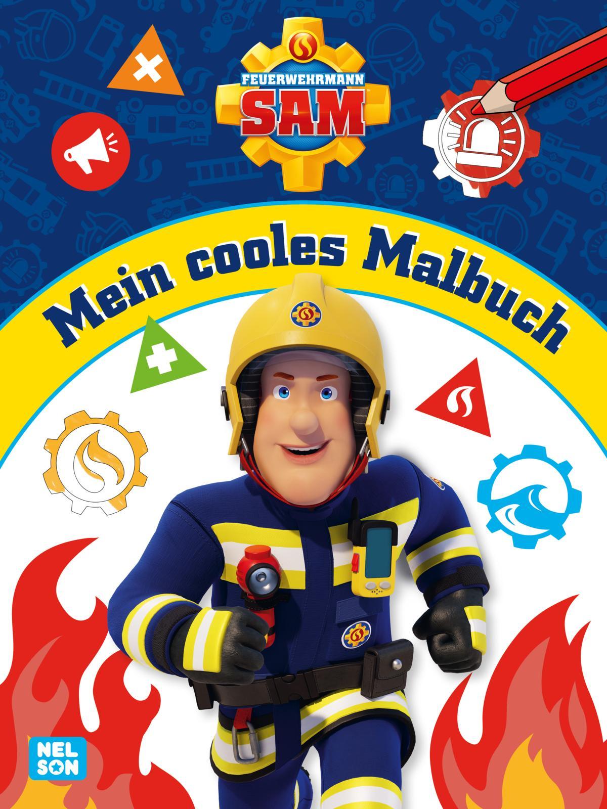 Cover: 9783845127699 | Feuerwehrmann Sam: Mein cooles Malbuch | Taschenbuch | 64 S. | Deutsch