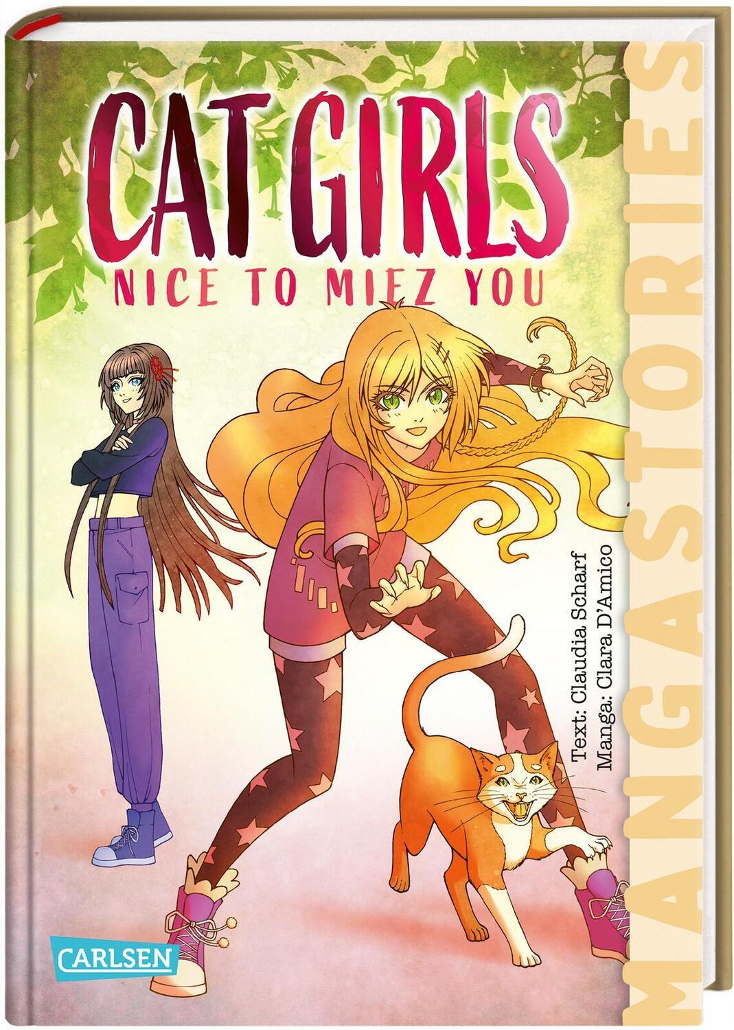 Cover: 9783551656513 | CAT GIRLS Band 1 - NICE TO MIEZ YOU | Claudia Scharf | Buch | 256 S.