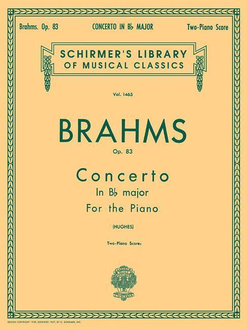 Cover: 9781458434128 | Concerto No. 2 in Bb, Op. 83 | Edwin Hughes | Taschenbuch | Buch