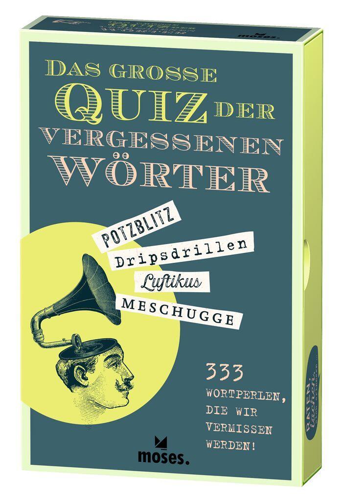 Cover: 9783964552136 | Das große Quiz der vergessenen Wörter | Gabriele Hatzfeldt | Spiel