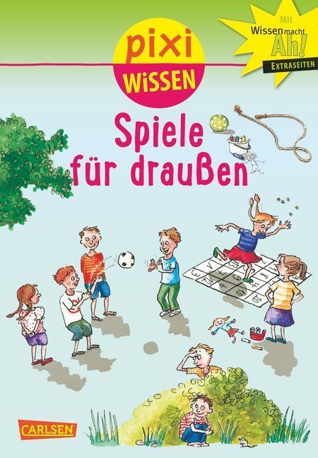 Cover: 9783551241474 | Pixi Wissen 64: Spiele für draußen | Lucia Fischer | Taschenbuch