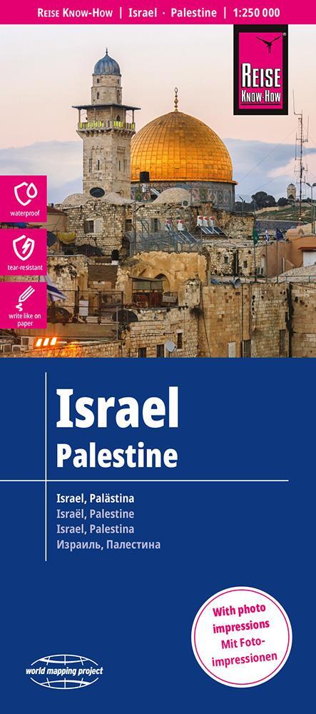 Cover: 9783831772681 | Reise Know-How Landkarte Israel, Palästina / Israel, Palestine...