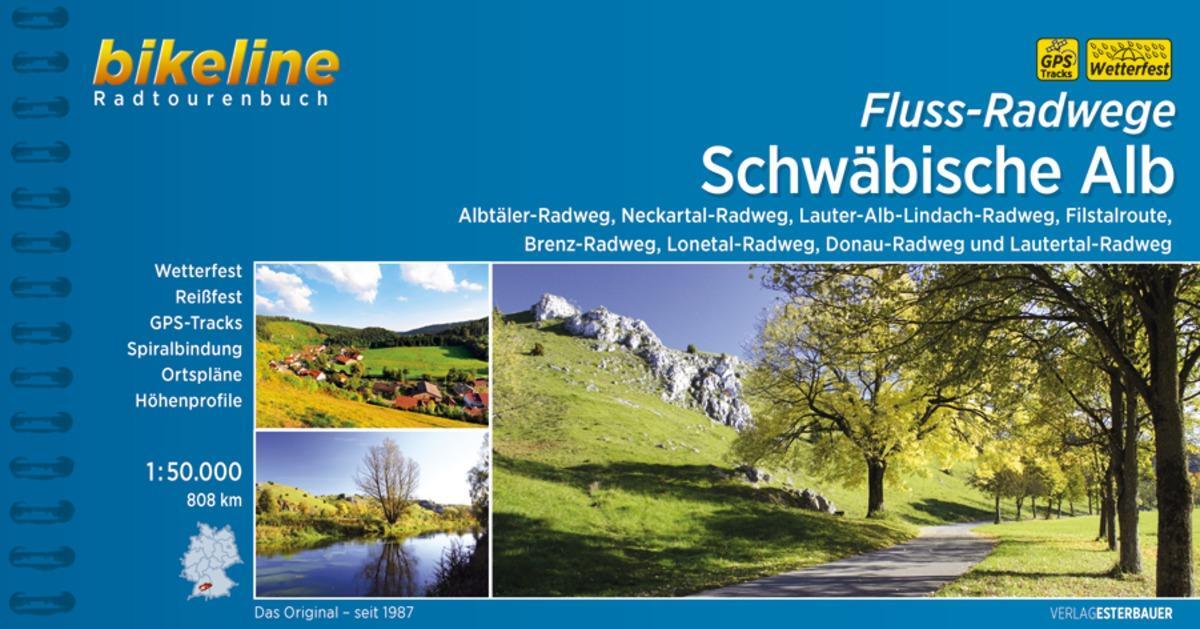 Cover: 9783850008297 | Fluss-Radwege Schwäbische Alb 1 : 50 000 | Esterbauer Verlag | Buch
