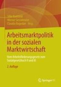 Cover: 9783658001445 | Arbeitsmarktpolitik in der sozialen Marktwirtschaft | Bothfeld (u. a.)