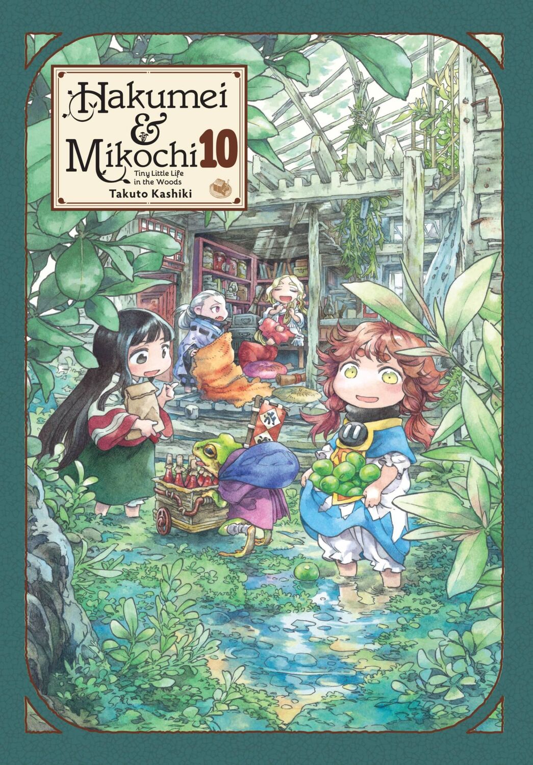 Cover: 9781975360146 | Hakumei &amp; Mikochi: Tiny Little Life in the Woods, Vol. 10 | Volume 10