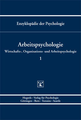 Cover: 9783801705985 | Arbeitspsychologie | Uwe Kleinbeck (u. a.) | Buch | XXXIV | Deutsch