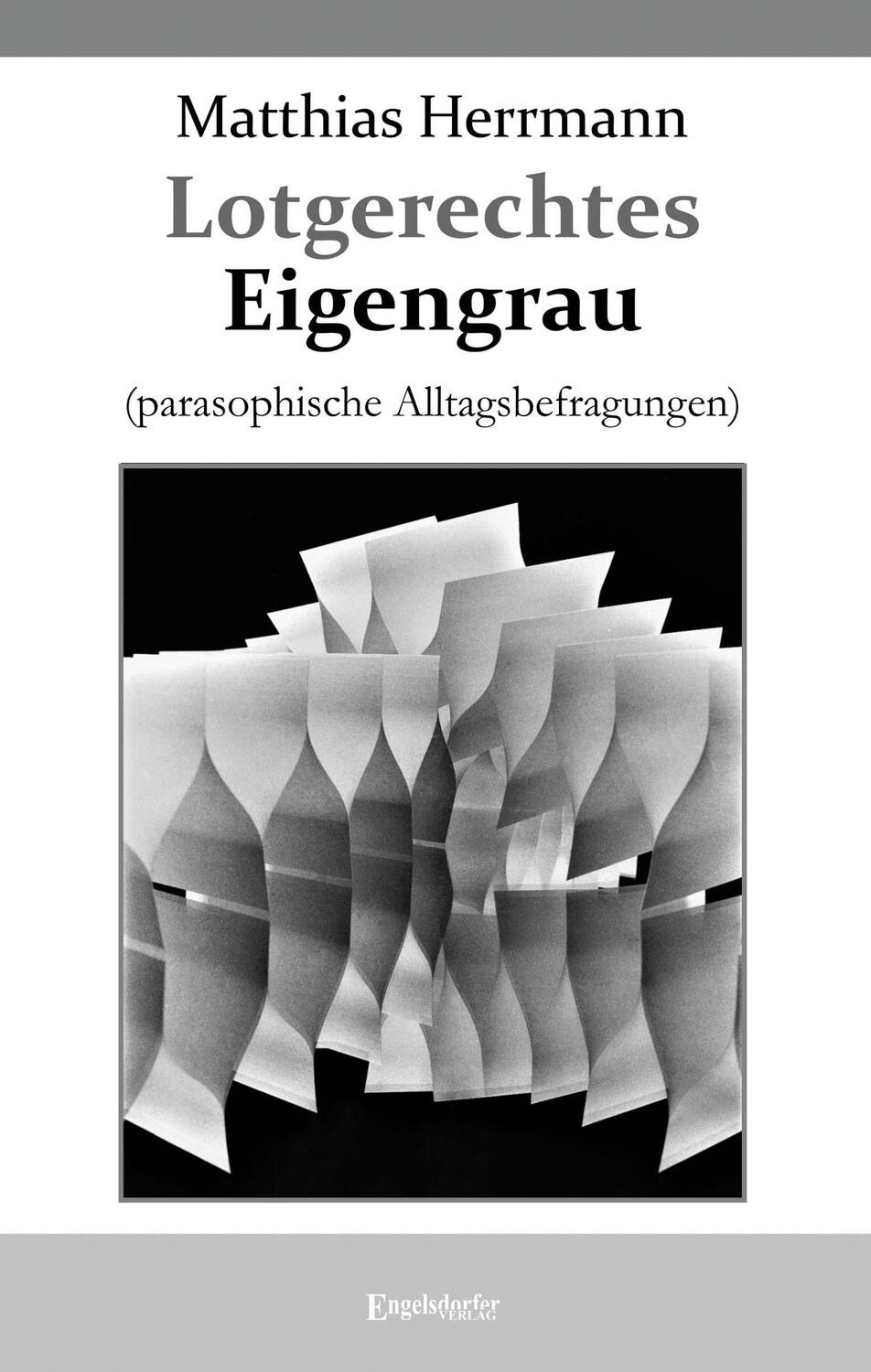 Cover: 9783969406816 | Lotgerechtes Eigengrau | (parasophische Alltagsbefragungen) | Herrmann