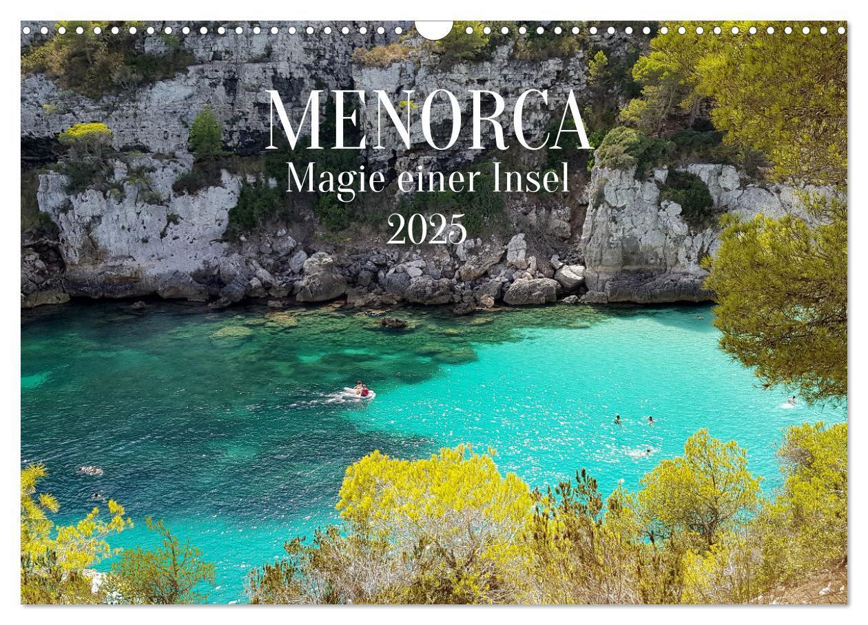 Cover: 9783435048823 | MENORCA Magie einer Insel (Wandkalender 2025 DIN A3 quer), CALVENDO...