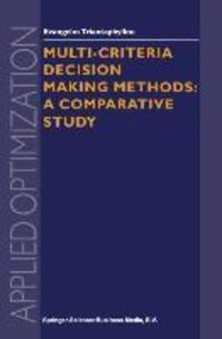 Cover: 9781441948380 | Multi-criteria Decision Making Methods | A Comparative Study | Buch