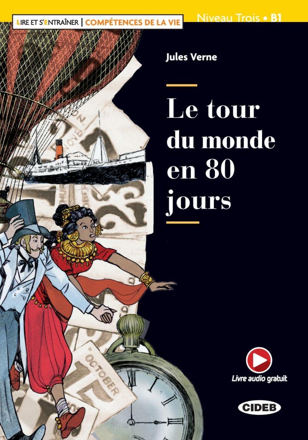 Cover: 9783125003019 | Le tour du monde en 80 jours. Lektüre + Audio-CD + Audio-App | Verne