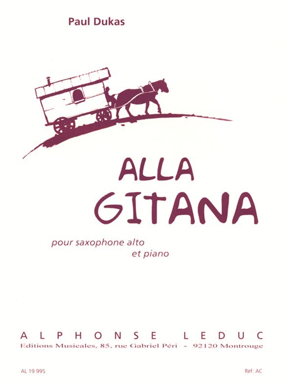 Cover: 9790046199950 | Alla Gitana | Paul Dukas | Buch | Alphonse Leduc | EAN 9790046199950