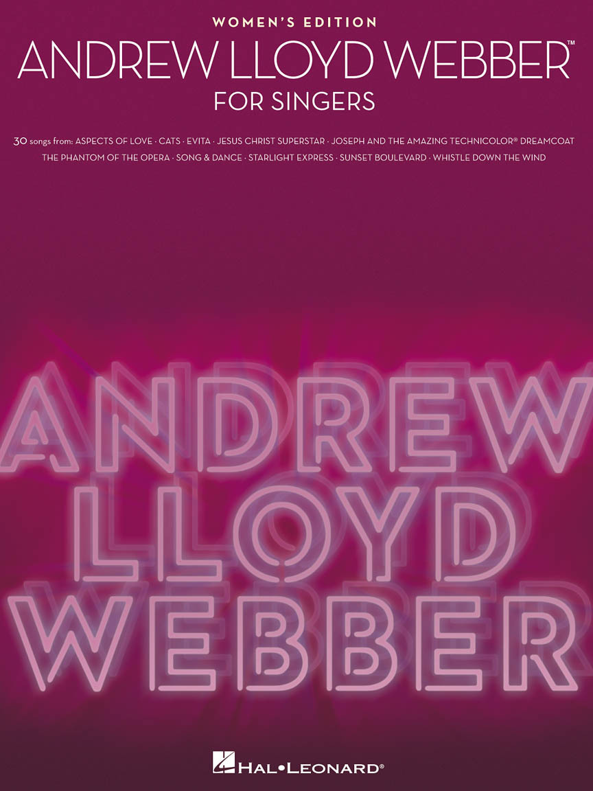 Cover: 884088223694 | Andrew Lloyd Webber for Singers | Women's Edition | Webber | Buch