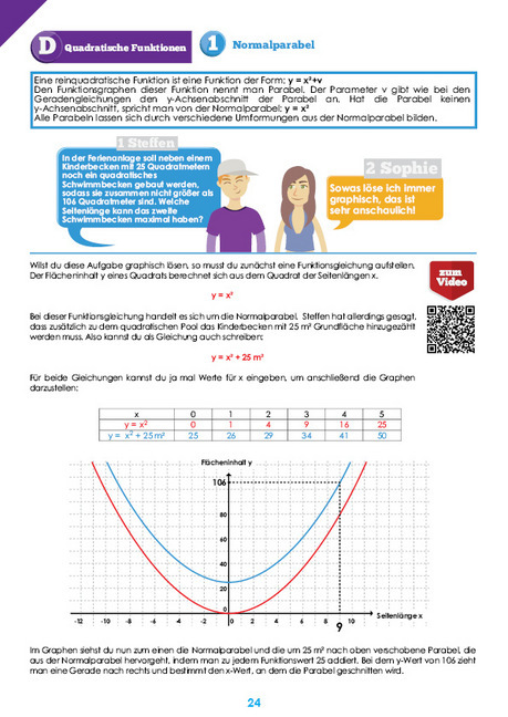 Bild: 9783946641094 | StrandMathe Übungsheft Mathe Klasse 9 - mit kostenlosen Lernvideos...