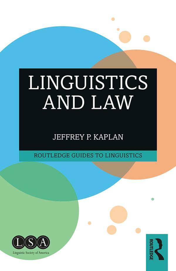 Cover: 9781138326156 | Linguistics and Law | Jeffrey P. Kaplan | Taschenbuch | Englisch