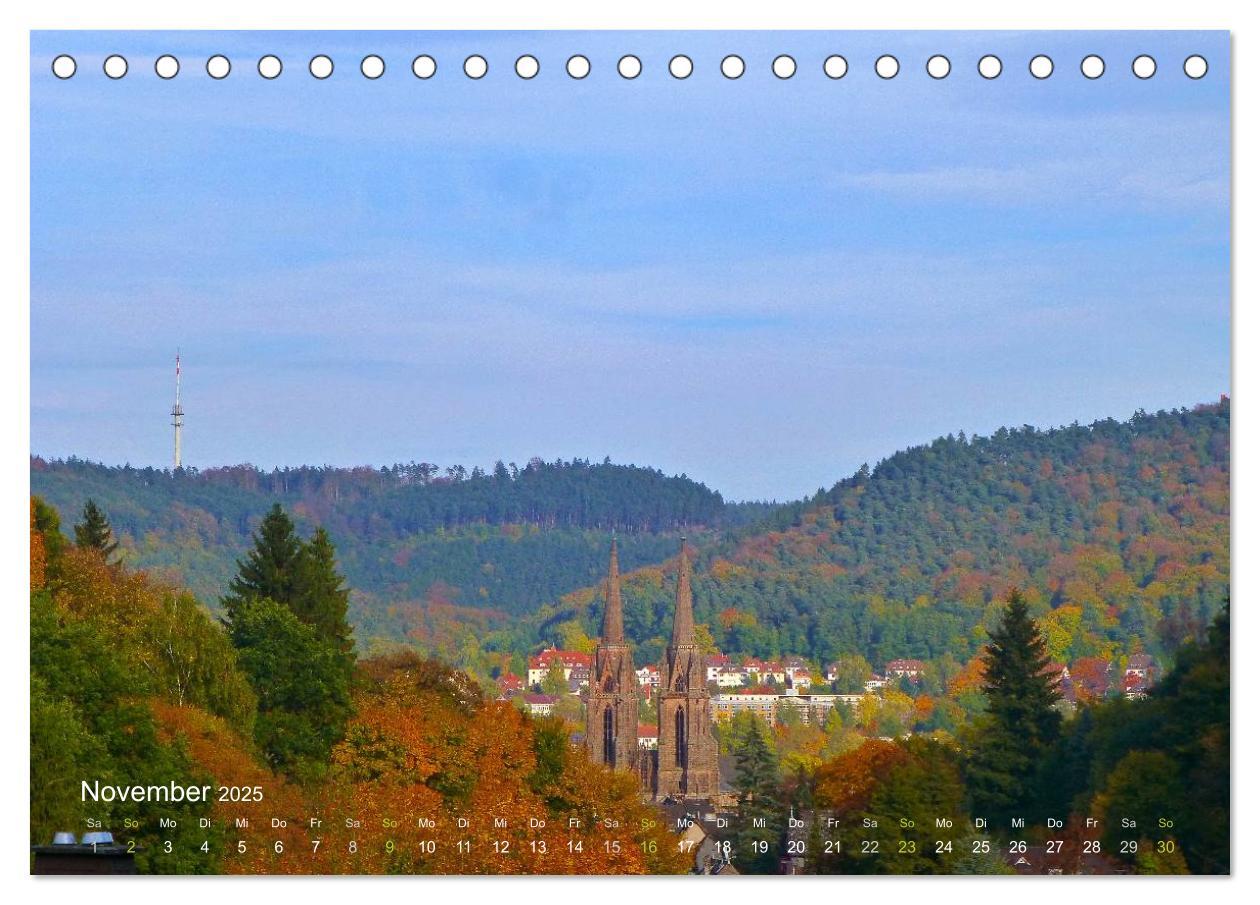 Bild: 9783435481798 | Marburg 2025 (Tischkalender 2025 DIN A5 quer), CALVENDO Monatskalender