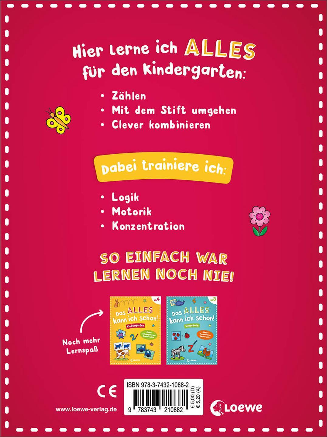 Rückseite: 9783743210882 | Das alles kann ich schon! - Kindergarten | Taschenbuch | Deutsch