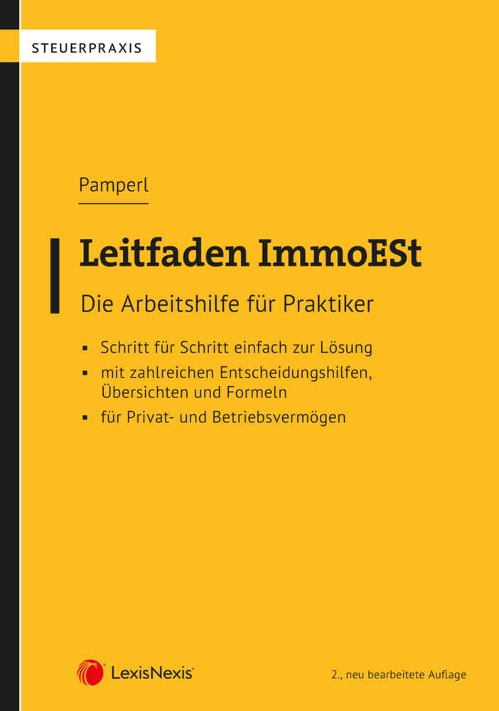 Cover: 9783700774754 | Leitfaden ImmoESt (Immobilienertragsteuer) | Andrea Pamperl | Buch