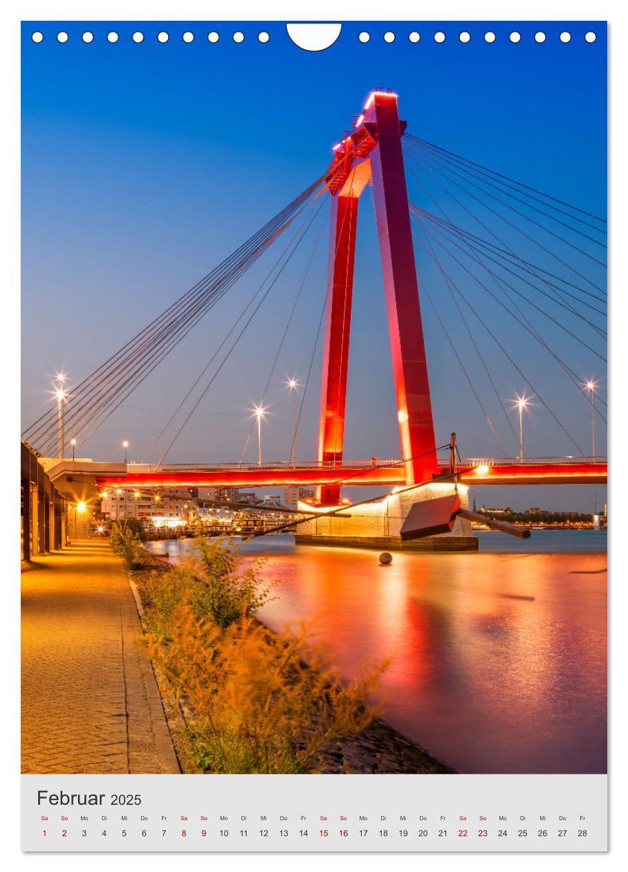 Bild: 9783435857869 | ROTTERDAM Impressionen bei Tag und Nacht (Wandkalender 2025 DIN A4...