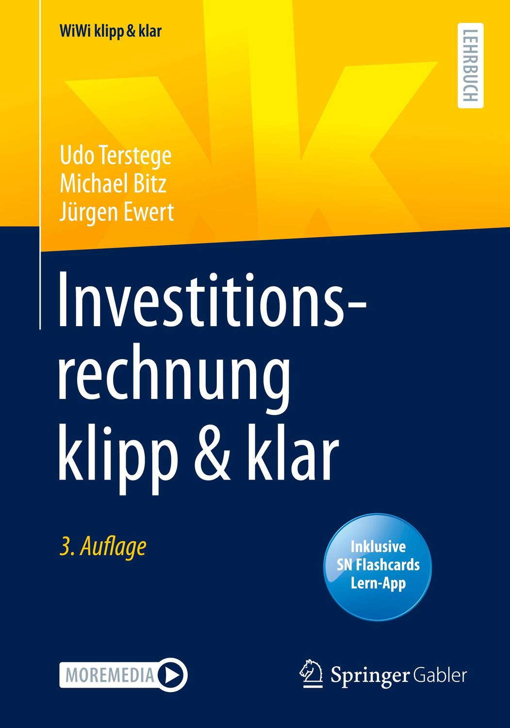 Cover: 9783658386542 | Investitionsrechnung klipp &amp; klar | Udo Terstege (u. a.) | Bundle