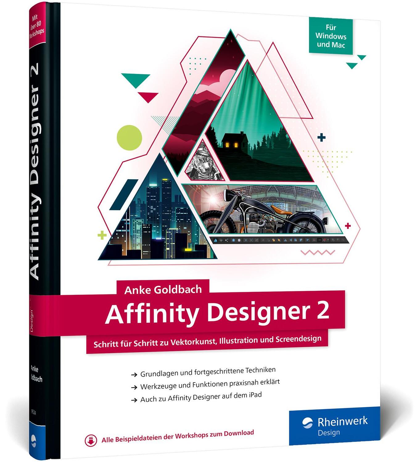 Cover: 9783836295246 | Affinity Designer 2 | Anke Goldbach | Buch | Rheinwerk Design | 328 S.