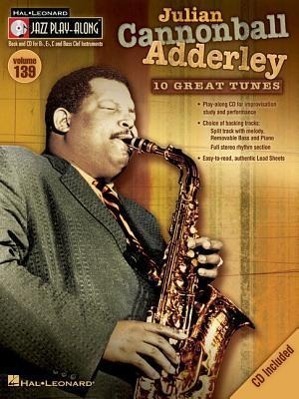 Cover: 9781423494546 | Julian Cannonball Adderley: Jazz Play-Along Volume 139 [With CD...
