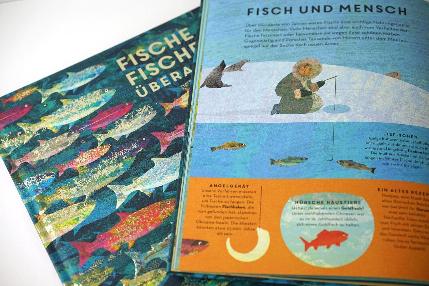 Bild: 9783791373867 | Fische, Fische überall | Britta Teckentrup | Buch | 32 S. | Deutsch
