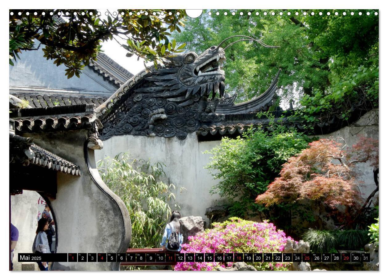 Bild: 9783435335978 | Im chinesischen Garten (Wandkalender 2025 DIN A3 quer), CALVENDO...