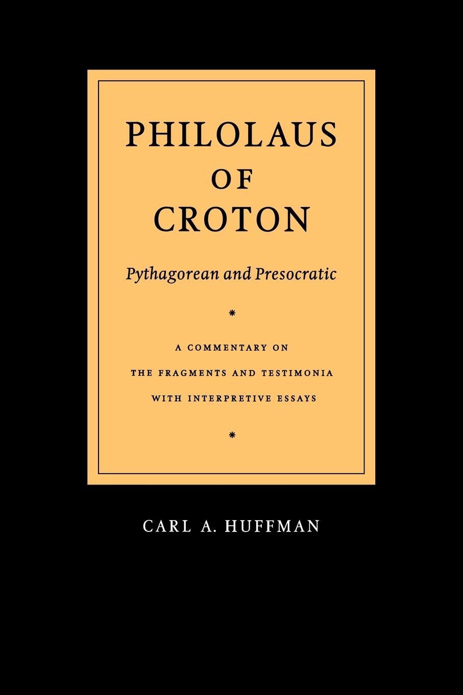 Cover: 9780521024716 | Philolaus of Croton | Philolaus | Taschenbuch | Paperback | Englisch