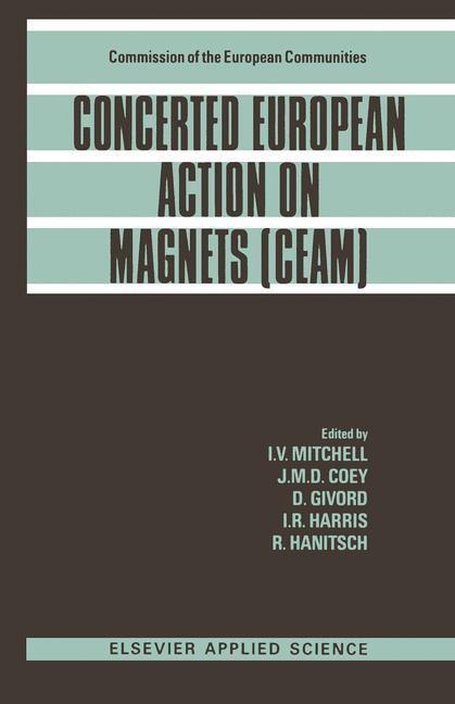 Cover: 9789401070034 | Concerted European Action on Magnets (CEAM) | I. V. Mitchell (u. a.)