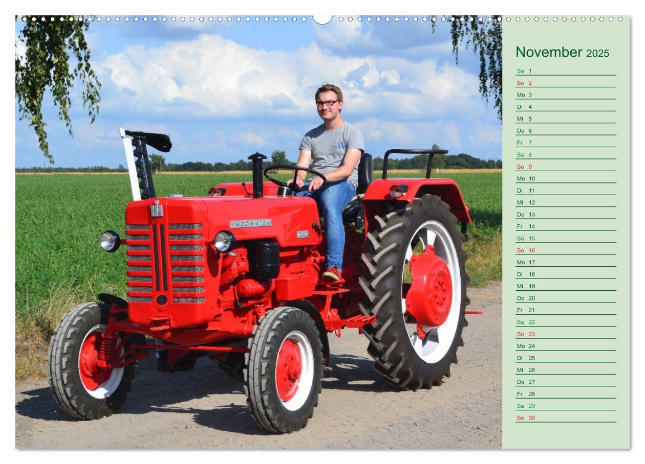 Bild: 9783435292387 | Oldtimer-Trecker on Tour (Wandkalender 2025 DIN A2 quer), CALVENDO...