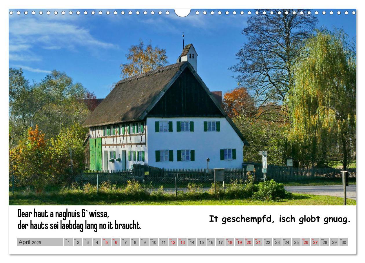 Bild: 9783383868900 | Schwäbische Sprichwörter 1 Wi ma hald so said! (Wandkalender 2025...