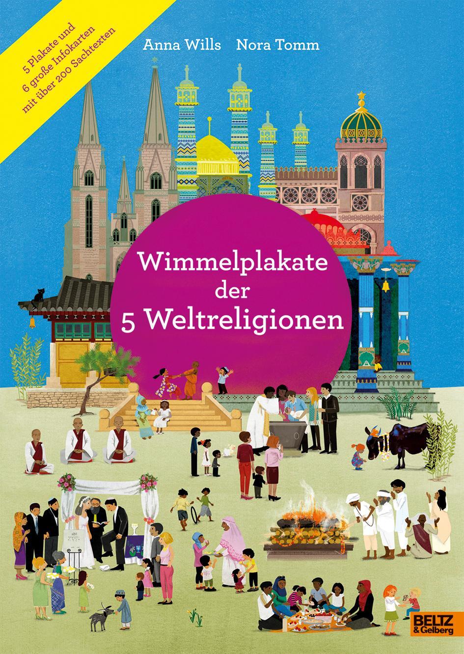 Cover: 9783407823779 | Wimmelplakate der 5 Weltreligionen | Anna Wills | Taschenbuch | 2018
