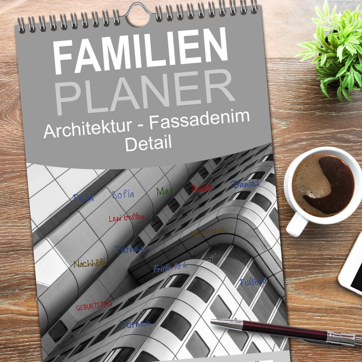 Bild: 9783457119884 | Familienplaner 2025 - Architektur - Fassaden im Detail 2025 mit 5...