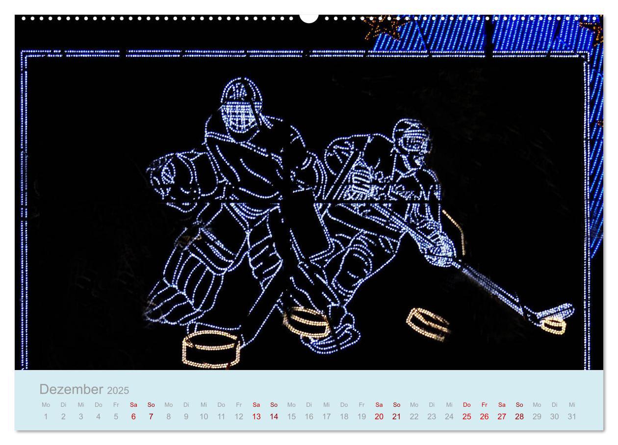 Bild: 9783435329977 | Eishockey! Schneller, härter, das Powergame! (Wandkalender 2025 DIN...