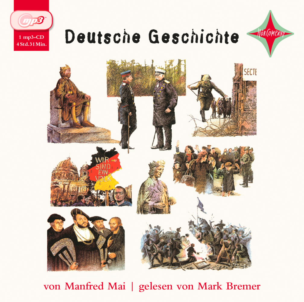 Cover: 9783935036016 | Deutsche Geschichte, 4 Audio-CDs | Manfred Mai | Audio-CD | Deutsch