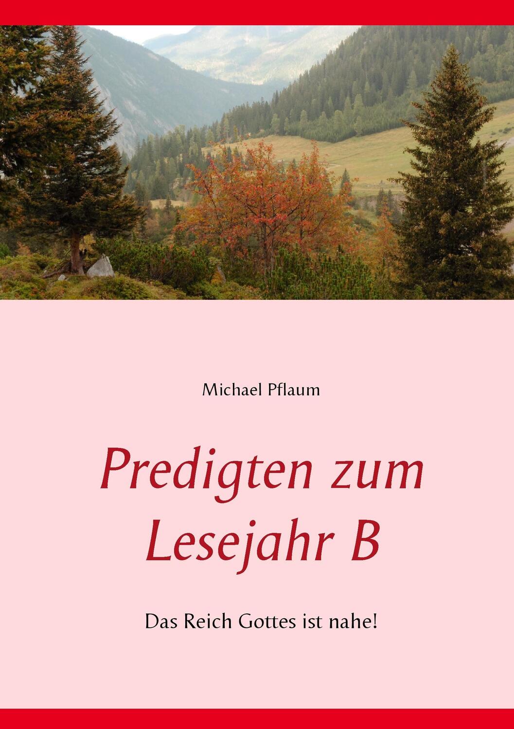 Cover: 9783743165793 | Predigten zum Lesejahr B | Das Reich Gottes ist nahe! | Michael Pflaum