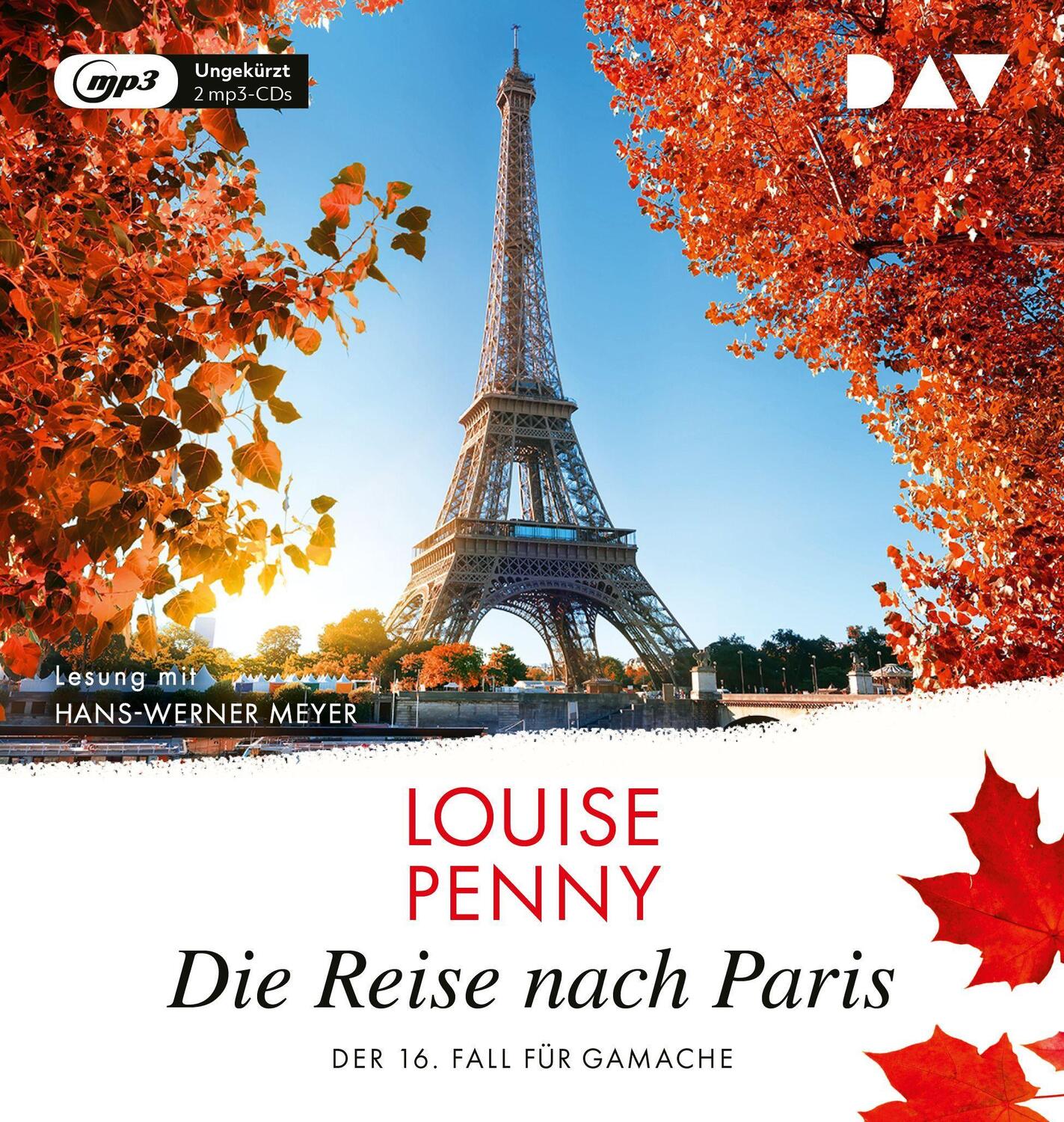 Cover: 9783742429001 | Die Reise nach Paris. Der 16. Fall für Gamache | Louise Penny | MP3