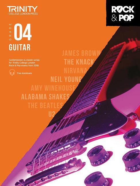 Cover: 9780857366511 | Trinity College London Rock & Pop 2018 Guitar Grade 4 | Broschüre