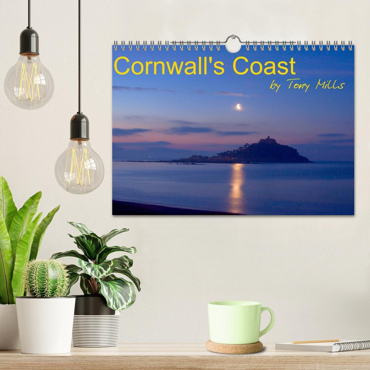 Bild: 9781325959518 | Cornwall's Coast by Tony Mills (Wall Calendar 2025 DIN A4...