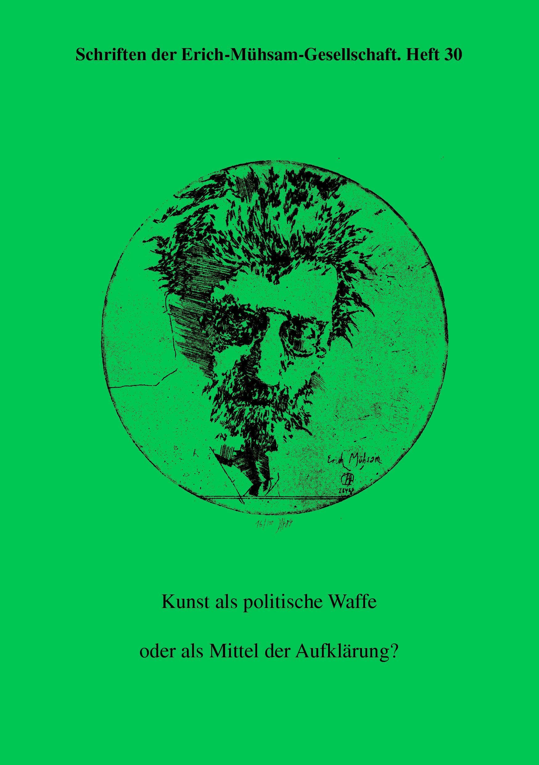 Cover: 9783931079390 | Kunst als politische Waffe oder als Mittel der Aufklärung? | V. | Buch