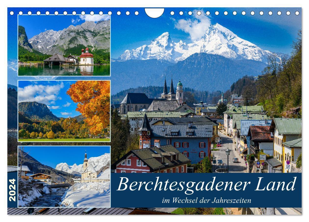 Cover: 9783675979888 | Berchtesgadener Land im Wechsel der Jahreszeiten (Wandkalender 2024...