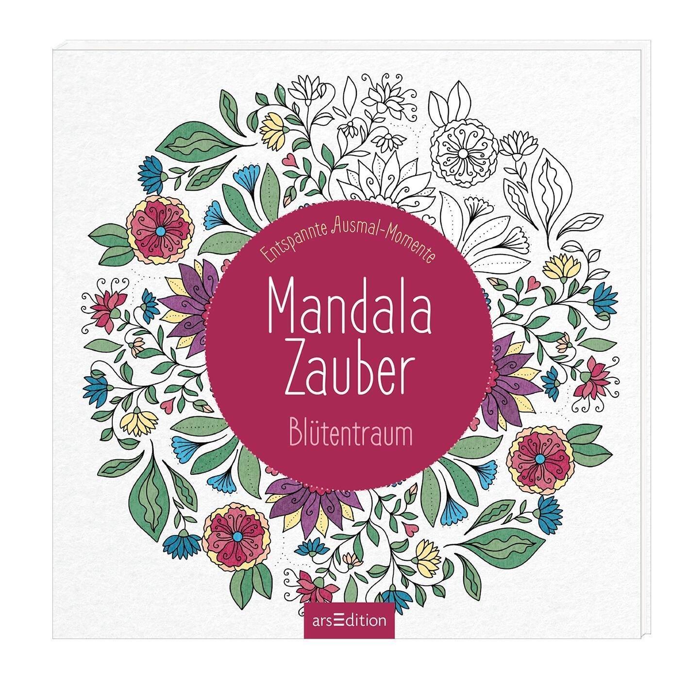 Cover: 4014489130864 | Mandala-Zauber - Blütentraum | Entspannte Ausmal-Momente | Taschenbuch